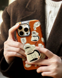 GOOD COFFEE GOOD DAY PHONE CASE