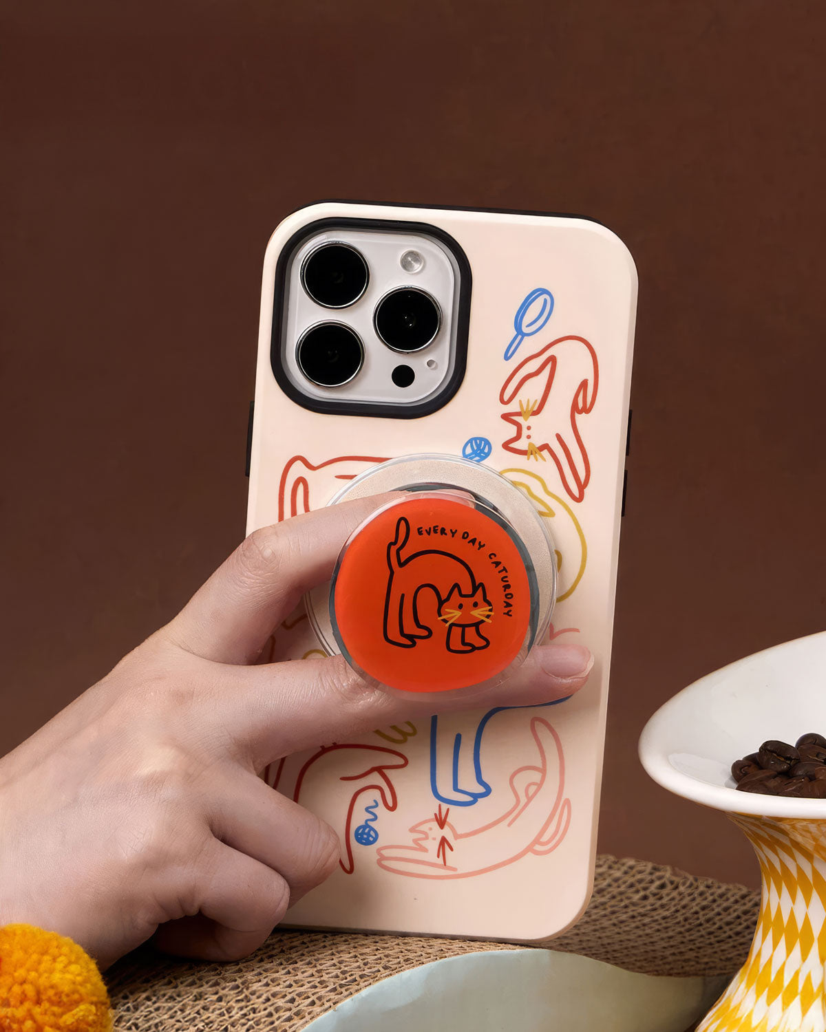 EVERYDAY CAT GRIP PHONE CASE