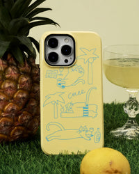 SURF CAT GRIP PHONE CASE