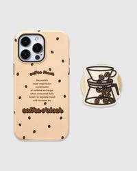 COFFEE O’CLOCK PHONE CASE