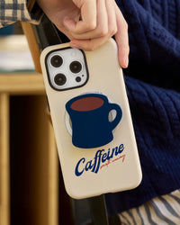 CAFFEINE MUG GRIP PHONE CASE