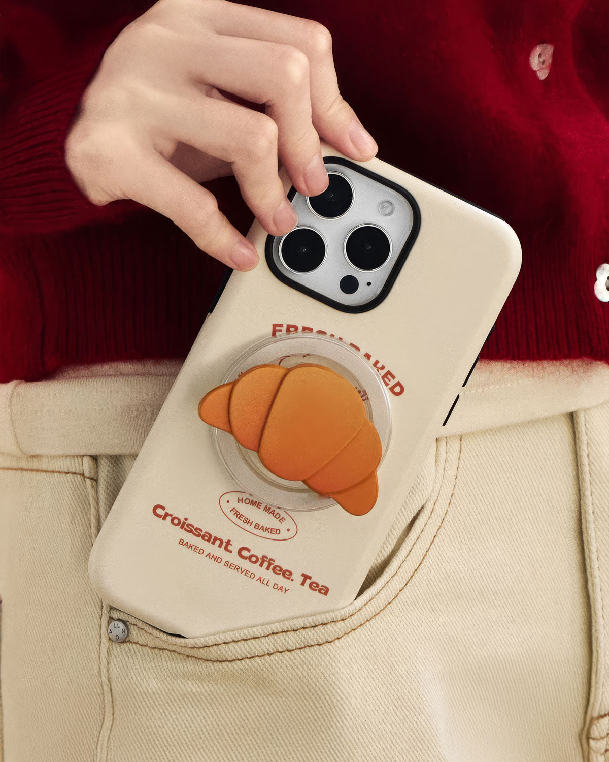 FRESH BAKED CROISSANT PHONE CASE