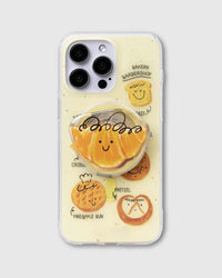 SMILING BAKERY GRIP PHONE CASE