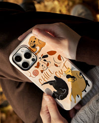CHILL OUT CAT PHONE CASE