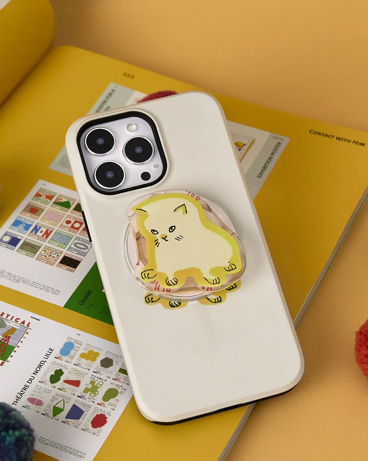 GRUMPY CAT GRIP PHONE CASE