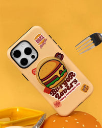BURGER LOVERS GRIP PHONE CASE