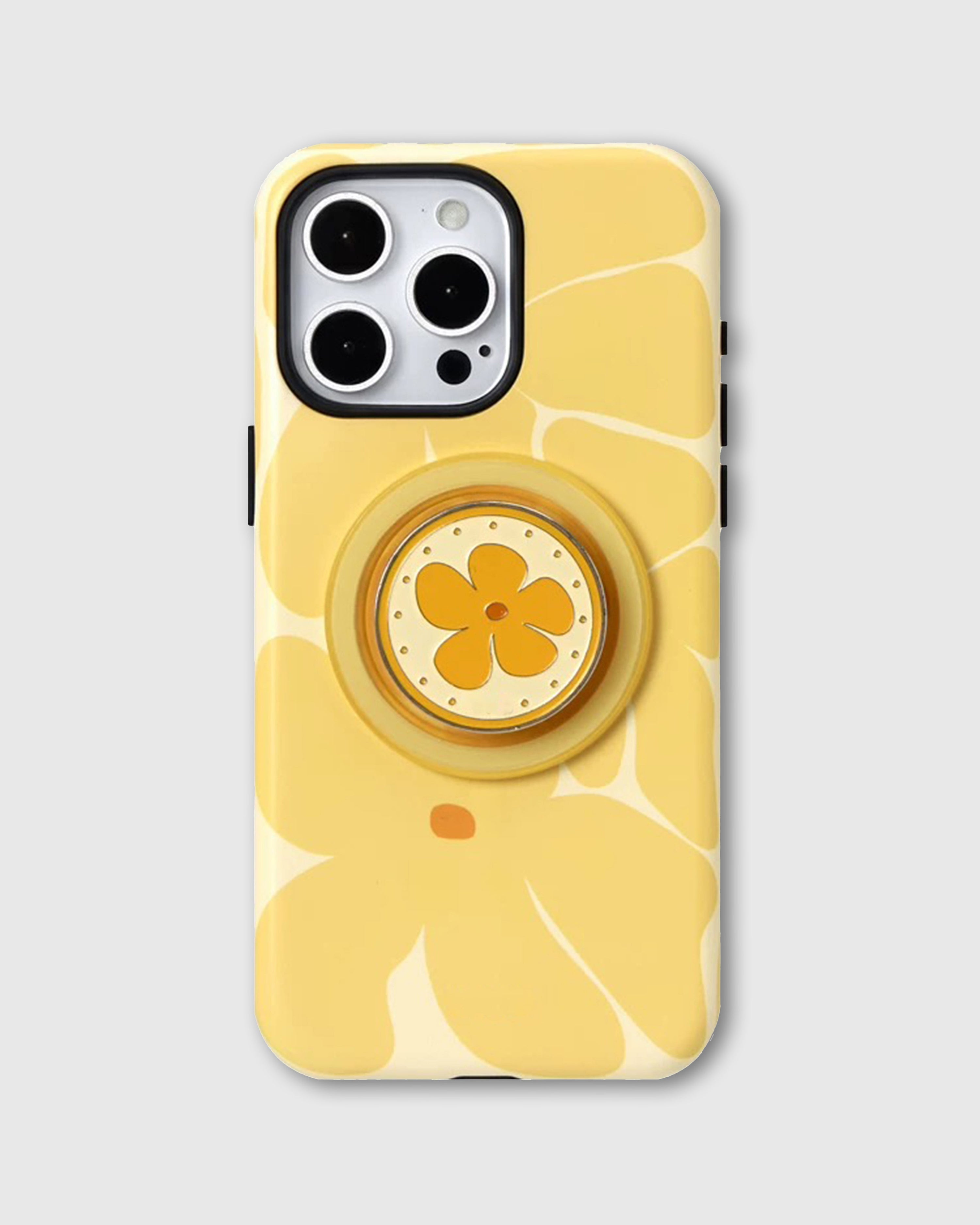 SUNFLOWER BLOOM GRIP PHONE CASE