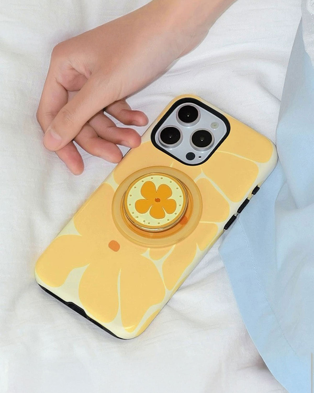 SUNFLOWER BLOOM GRIP PHONE CASE