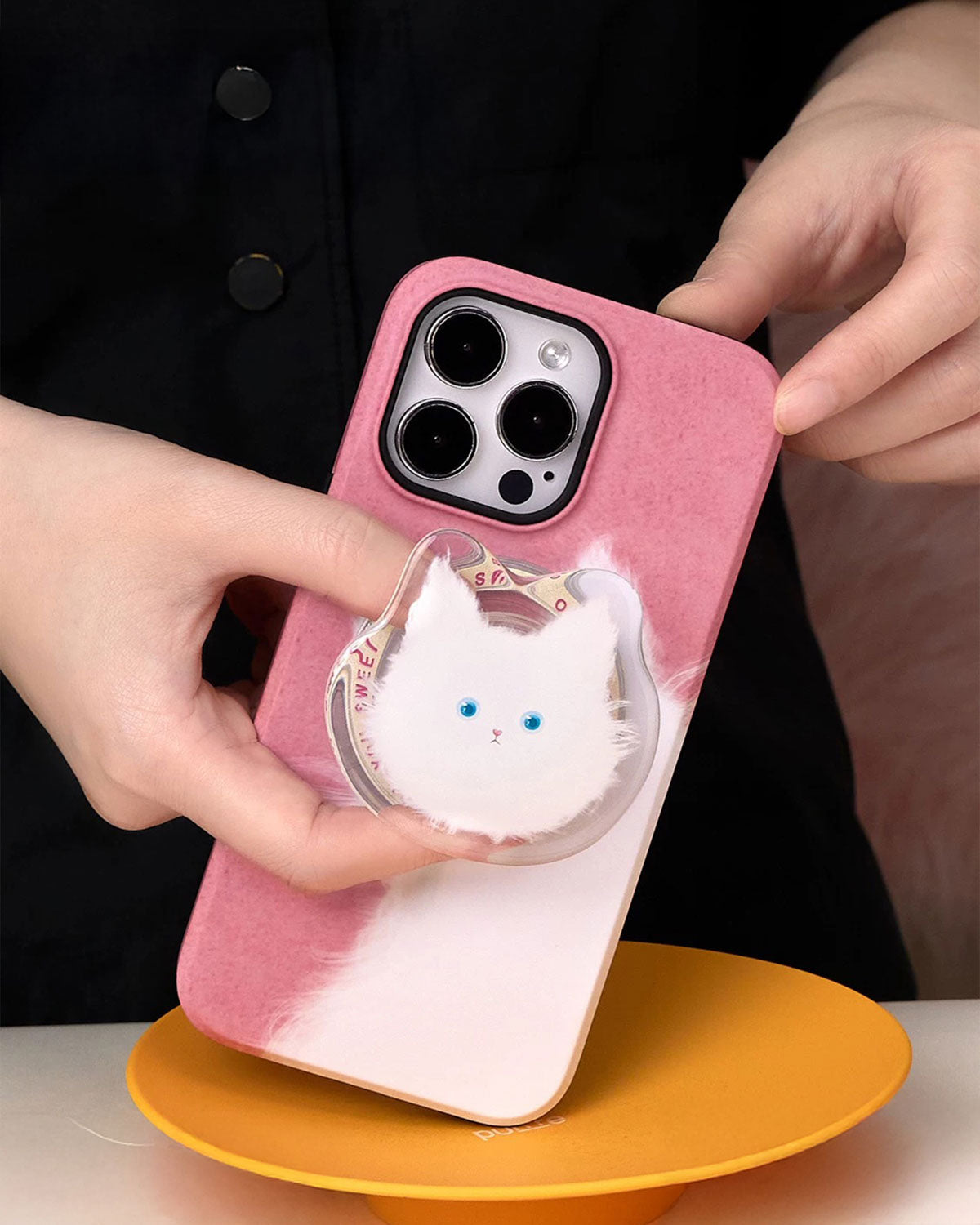 FLUFFY CAT PHONE CASE
