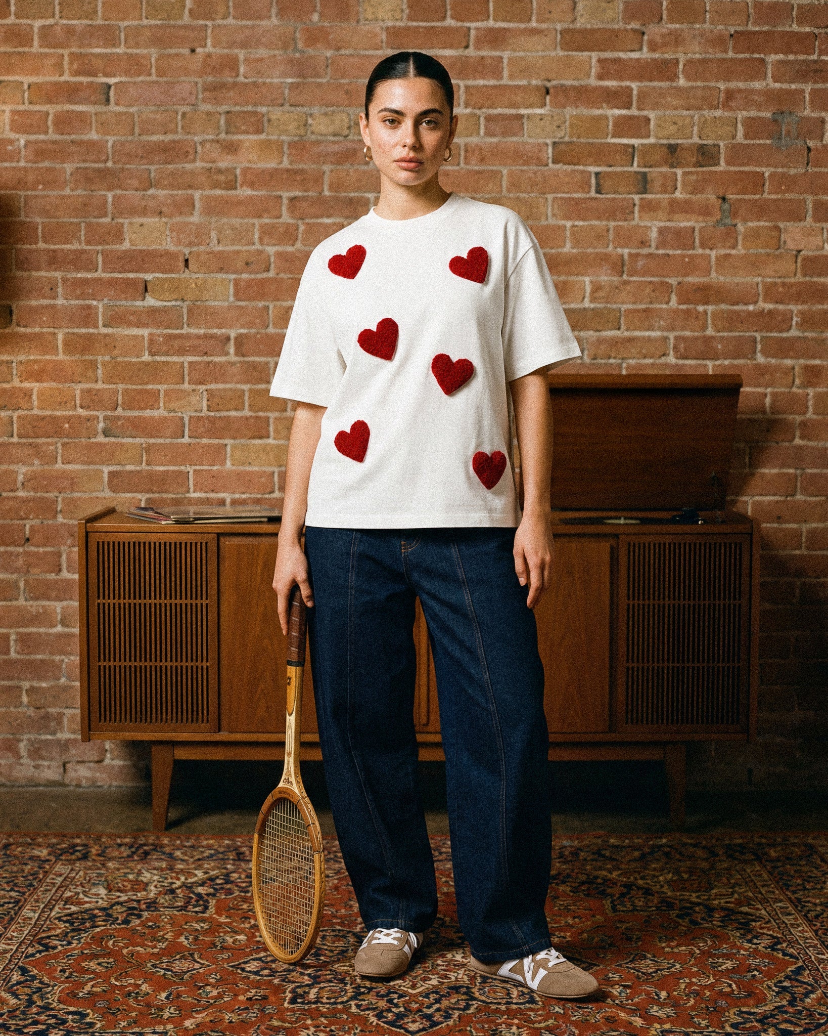 SCATTERED HEART T-SHIRT