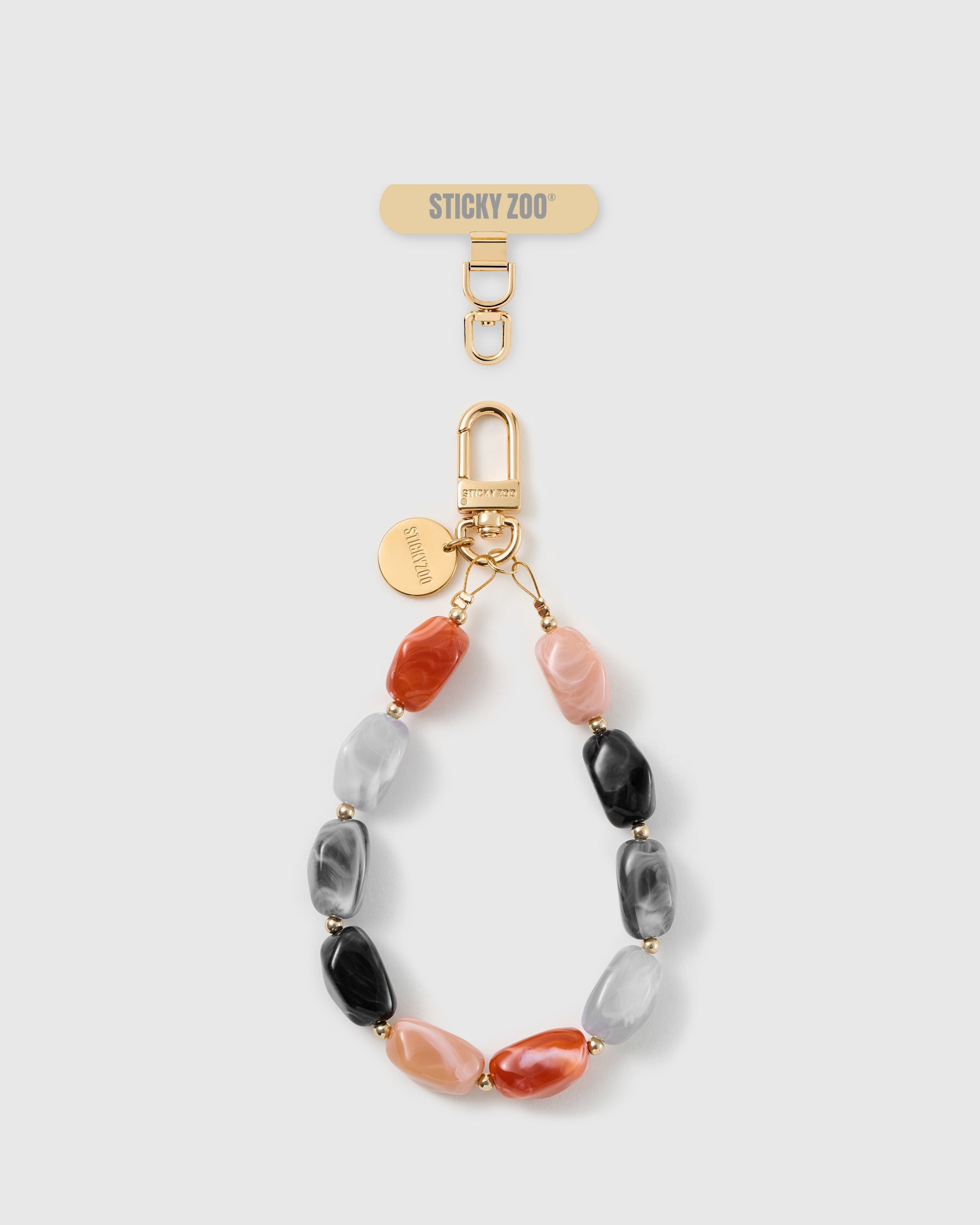 ONYX MIX AGATE NA PANG-STRAP SA TELEPONO