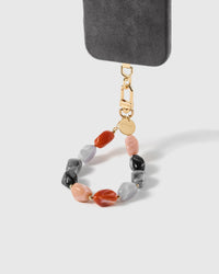 ONYX MIX AGATE PHONE STRAP