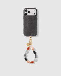ONYX MIX AGATE PHONE STRAP