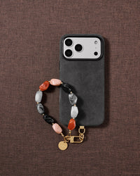 ONYX MIX AGATE PHONE STRAP