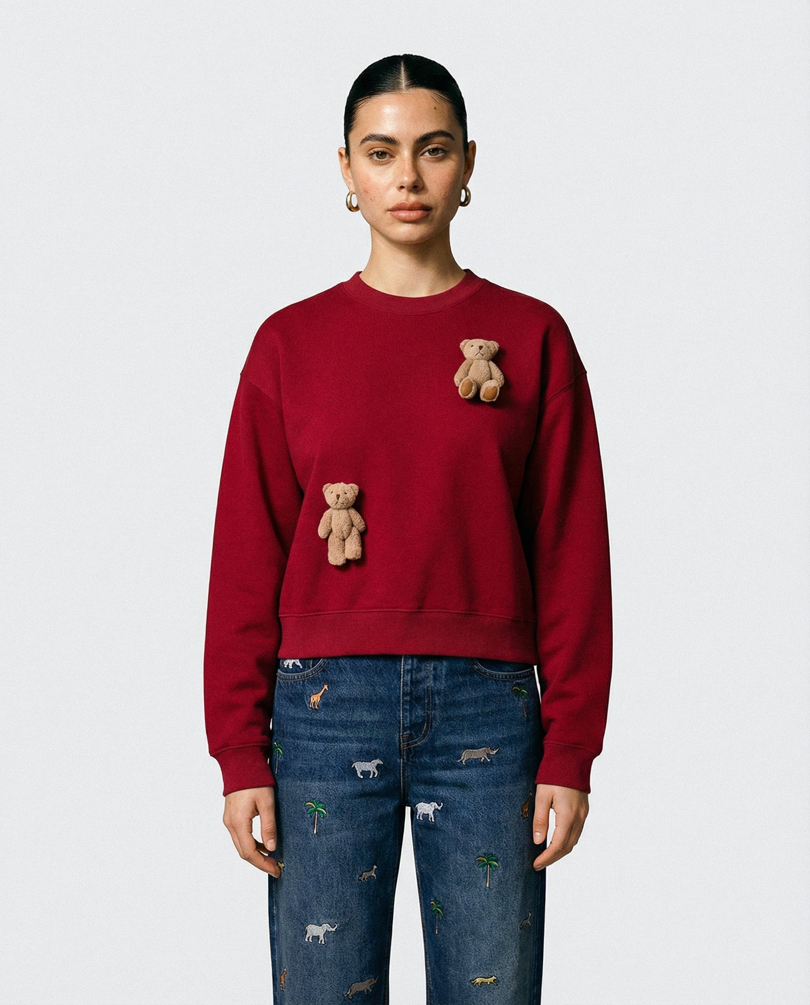 SAINT TEDDY BEAR SWEATSHIRT