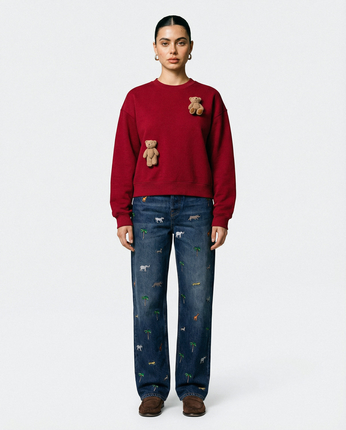 SAINT TEDDY BEAR SWEATSHIRT