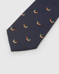 MIDNIGHT MALLARD TIE