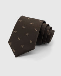 NOIR ZEBRA TIE