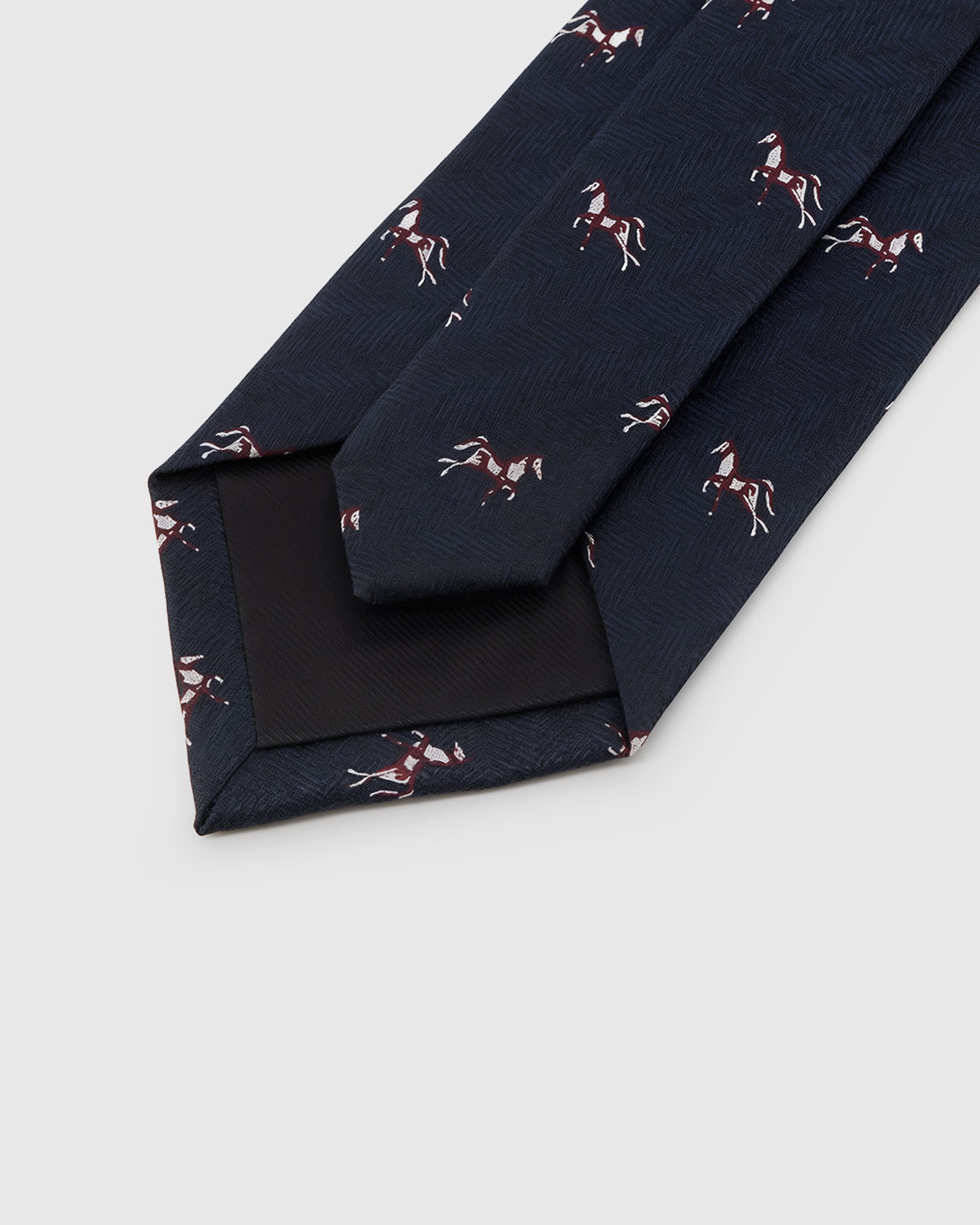 NAVY STALLION TIE