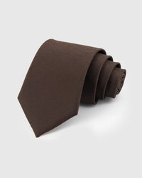ESPRESSO TEXTURE TIE