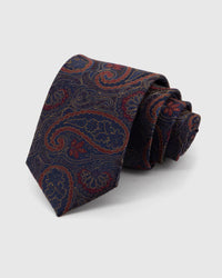 MIDNIGHT BAROQUE PAISLEY TIE
