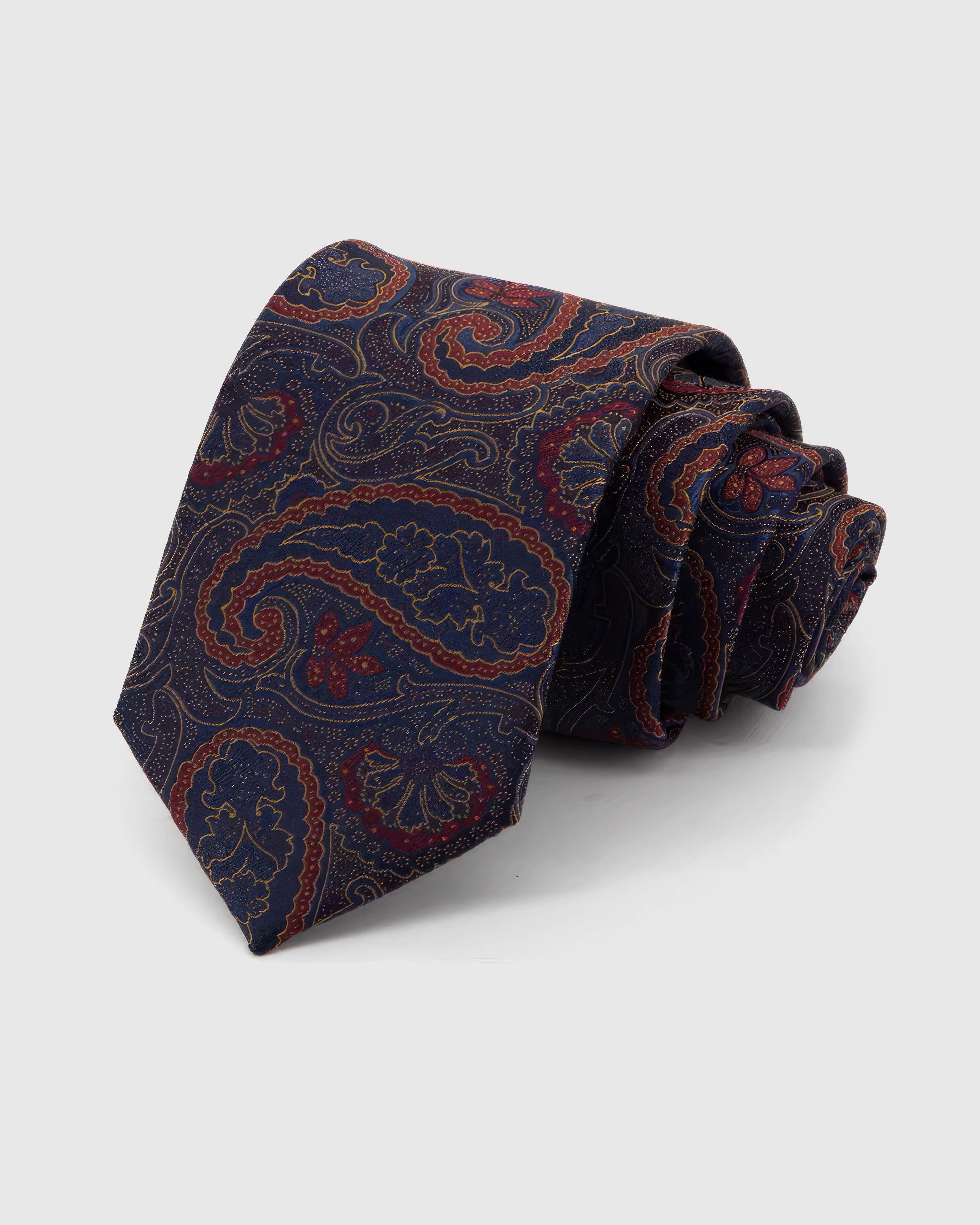 MIDNIGHT BAROQUE PAISLEY TIE