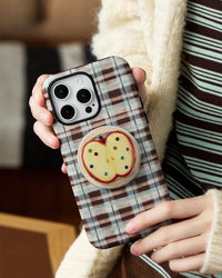 Apple Plaid Phone Case