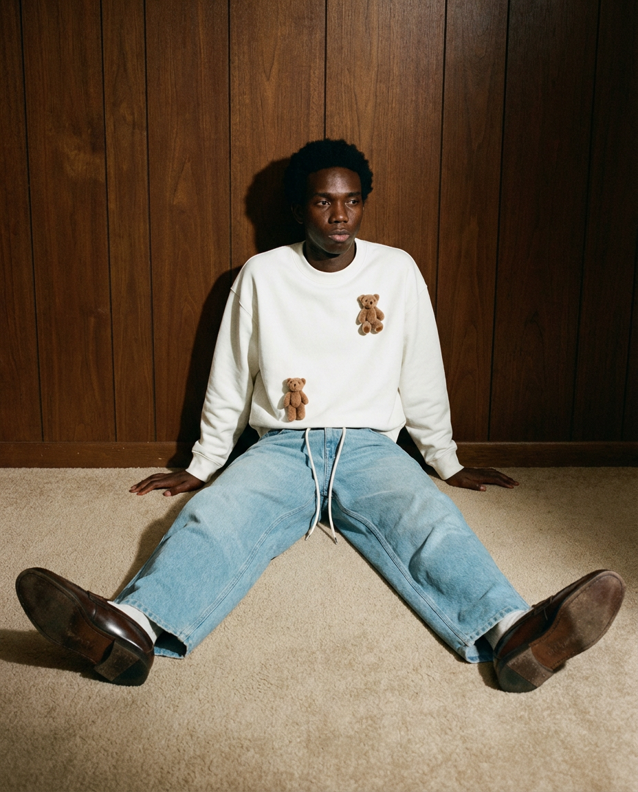 SAINT TEDDY BEAR SWEATSHIRT